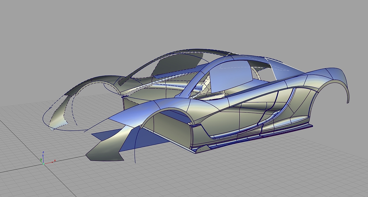 McLaren P1 Alias 建模教程（图ZOTM3OTY1Njg=） - 交通工具 - 站酷设计师Adleyou原创素材 - 站酷ZCOOL