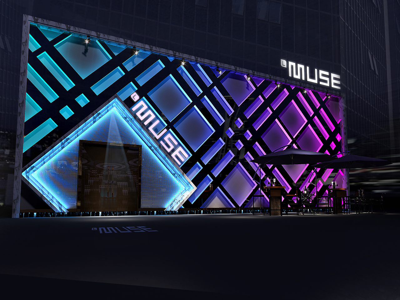 MUSE酒吧（图ZMTgwMzQyNzA4） - 家装设计 - 站酷设计师弈时YS设计原创素材 - 站酷ZCOOL