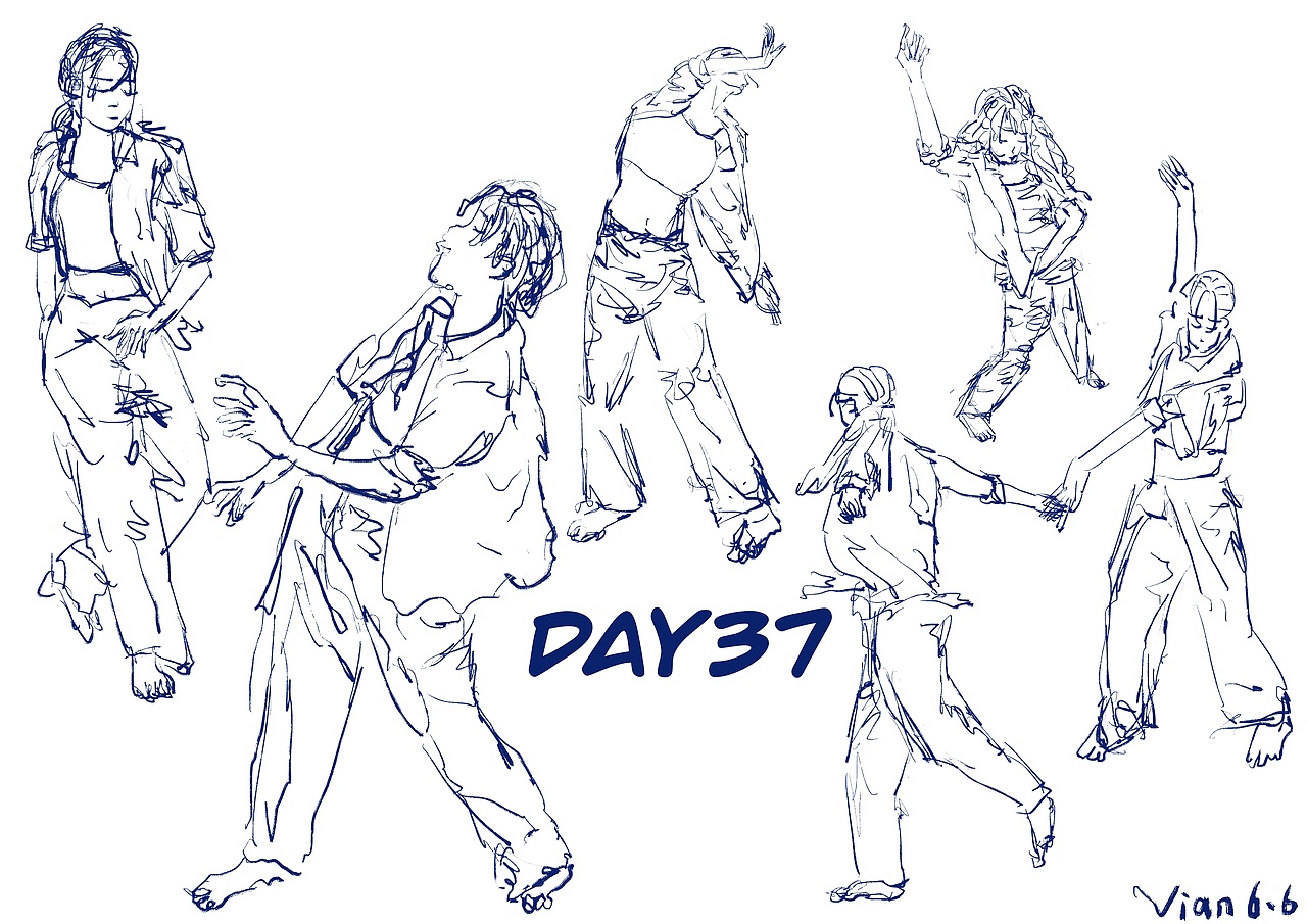 小零君60天人物速写打卡（图ZMjU5MjQ5MTQ0） - 创作习作 - 站酷设计师Vvviannn原创素材 - 站酷ZCOOL