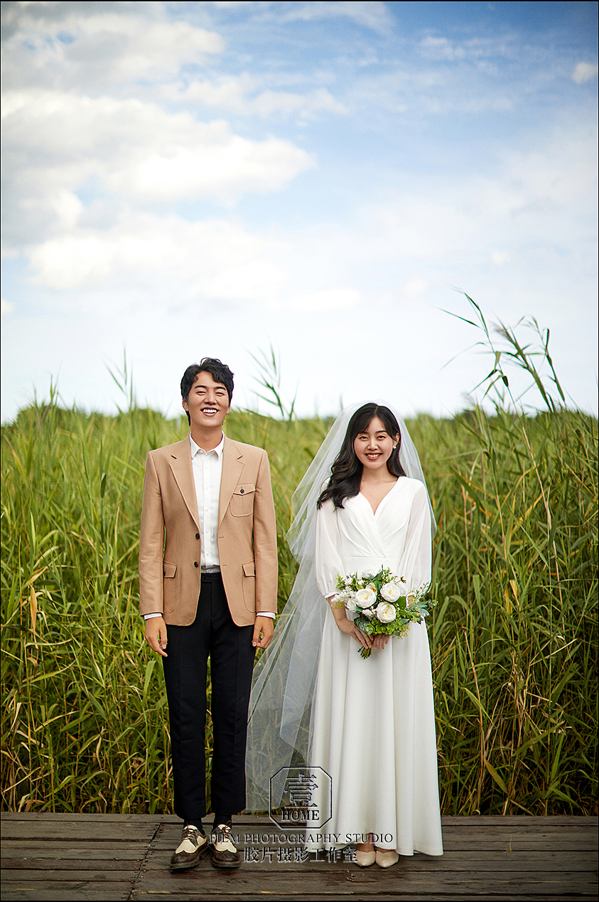 在北京,拍出像漫画一样的森系婚纱照,好美,好喜欢!