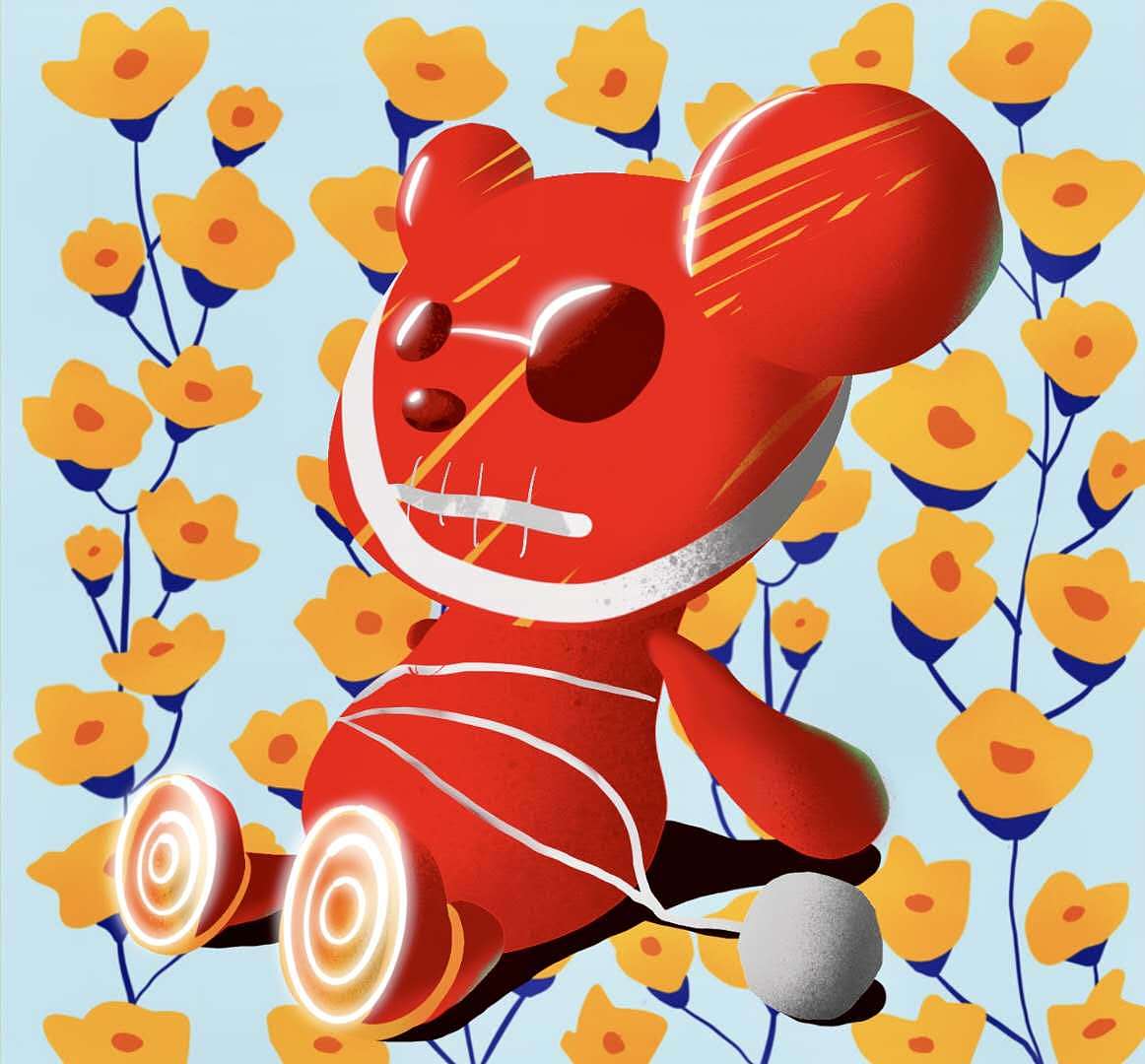 最近的涂鸦风格插画（图ZMTY1MjM0NDQ4） - 新锐潮流插画 - 站酷设计师话梅杀手原创素材 - 站酷ZCOOL