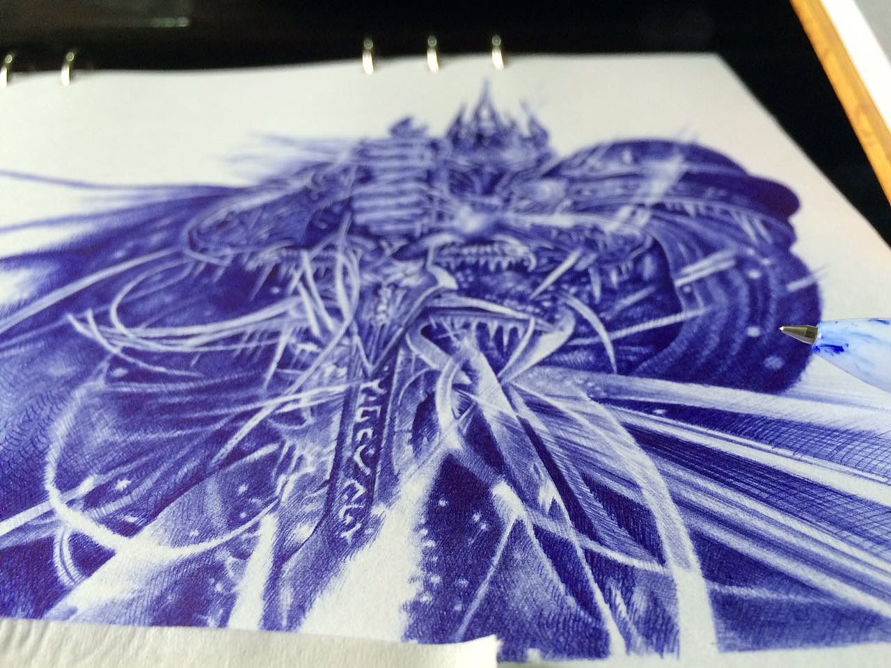 魔兽争霸系列等Y_Lovely圆珠笔手绘