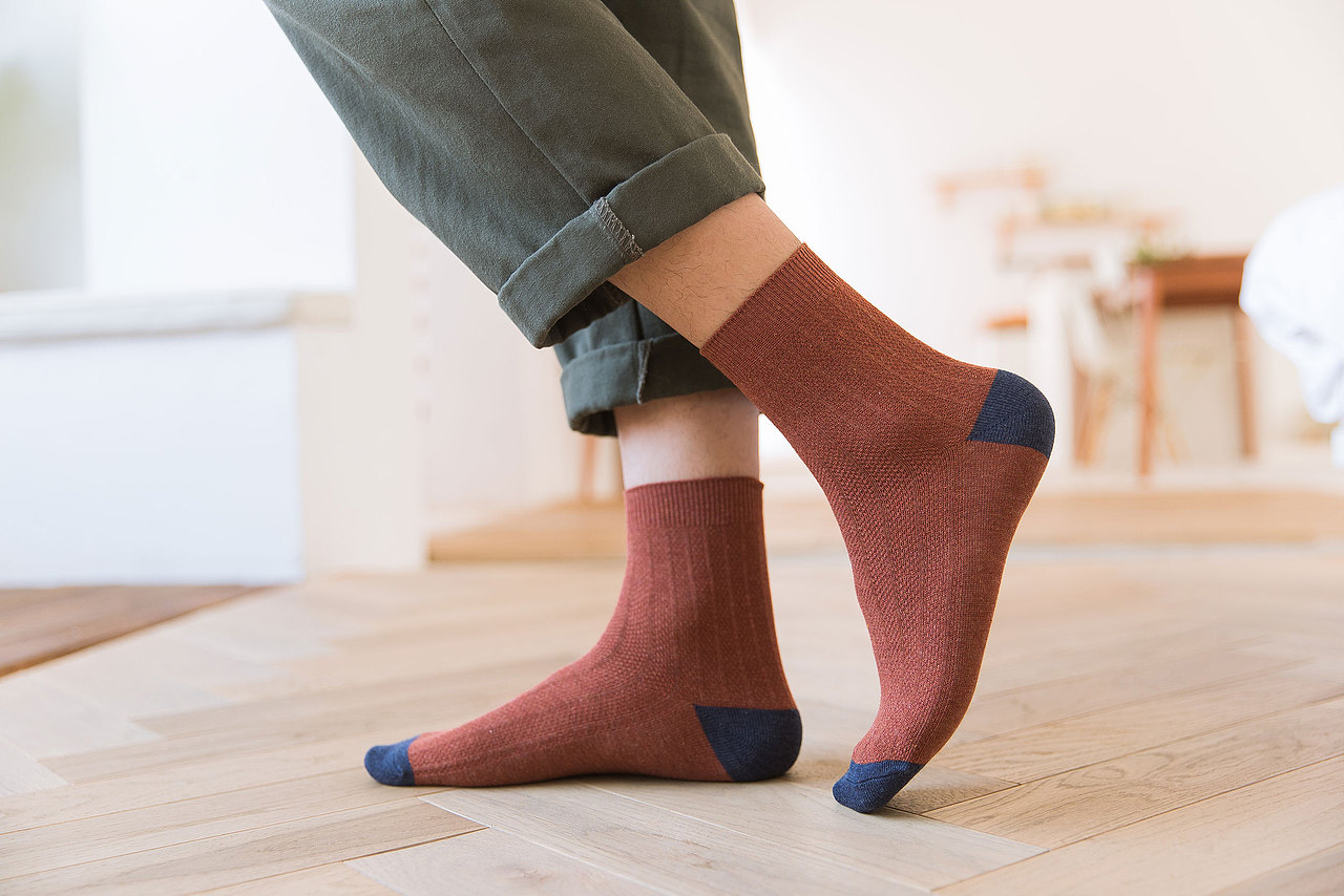 2019秋冬中筒男袜袜子日系