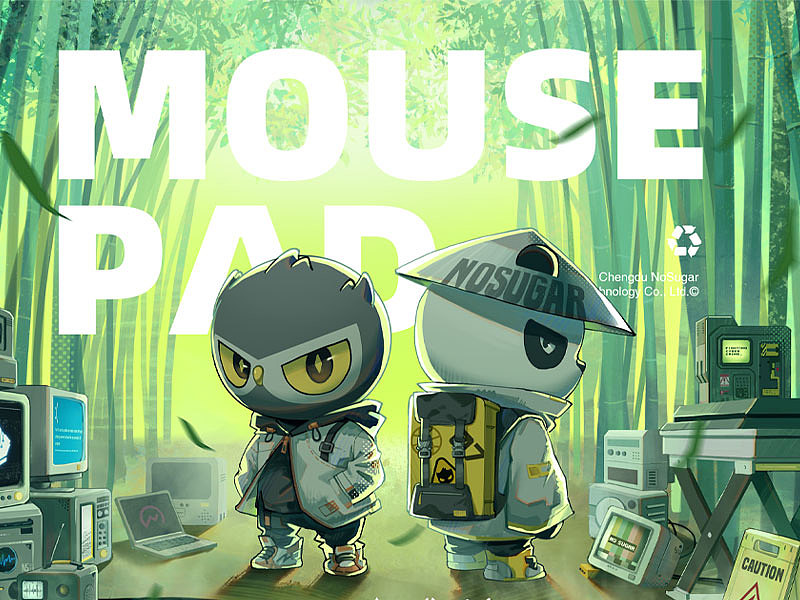 【无糖小七】又双叒叕是鼠标垫