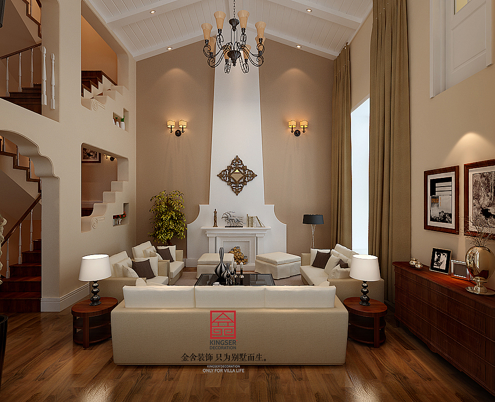 【纳帕溪谷别墅装修】-别墅300平米-北欧