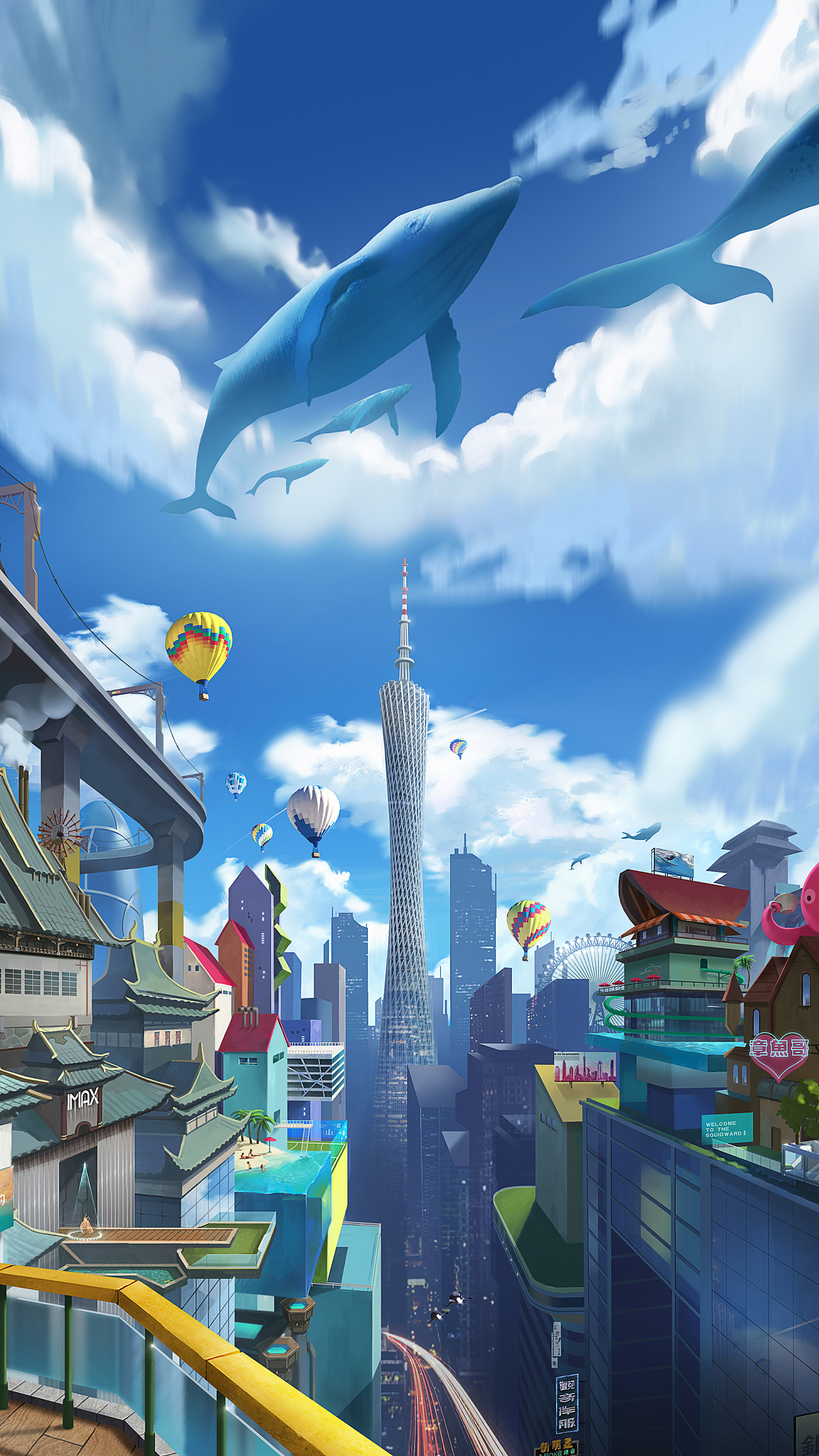 都市幻想|平面|海报|shawnlee不改行 - 原创作品 - 站酷 (zcool)