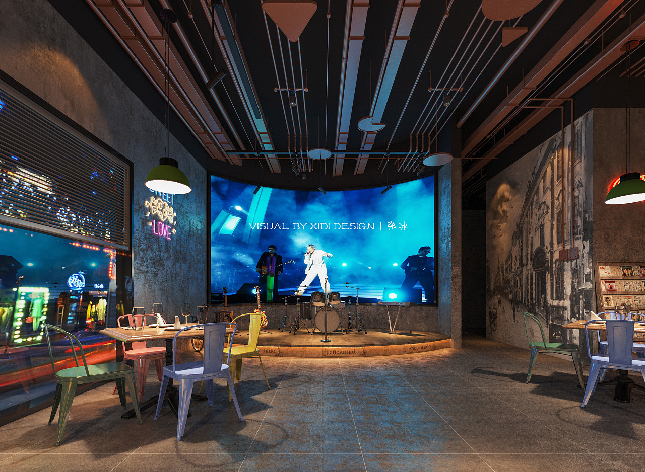 餐饮丨音乐酒吧餐厅啤酒烧烤店