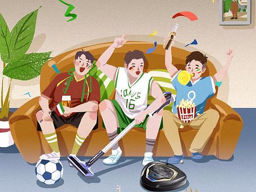 松下的一些插画海报·节日活动类（个人主页-ZMjk3NDg0MDQ=） - 商业插画 - 站酷设计师Xiaoxiao的原创素材 - 站酷ZCOOL