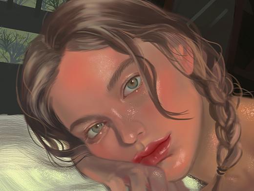 夏日女孩（個人主頁-ZNDQ3Mzk3MDQ=） - 藝術(shù)插畫 - 站酷設(shè)計(jì)師簡言之Jane原創(chuàng)素材 - 站酷ZCOOL