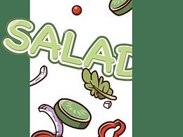 沙拉 轻食 插图