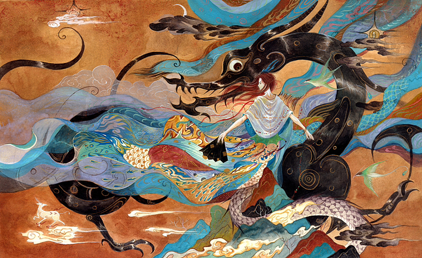 人首龙身神