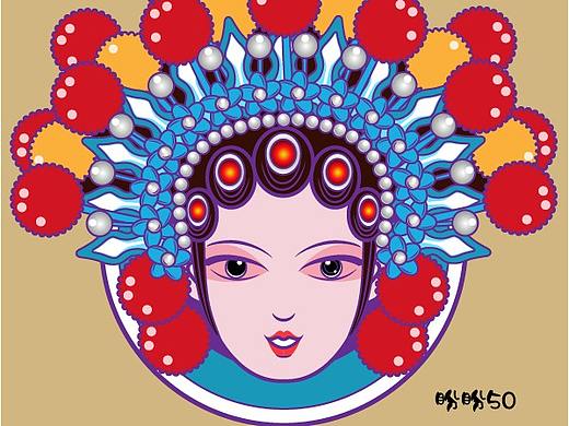 AI京剧脸谱头像