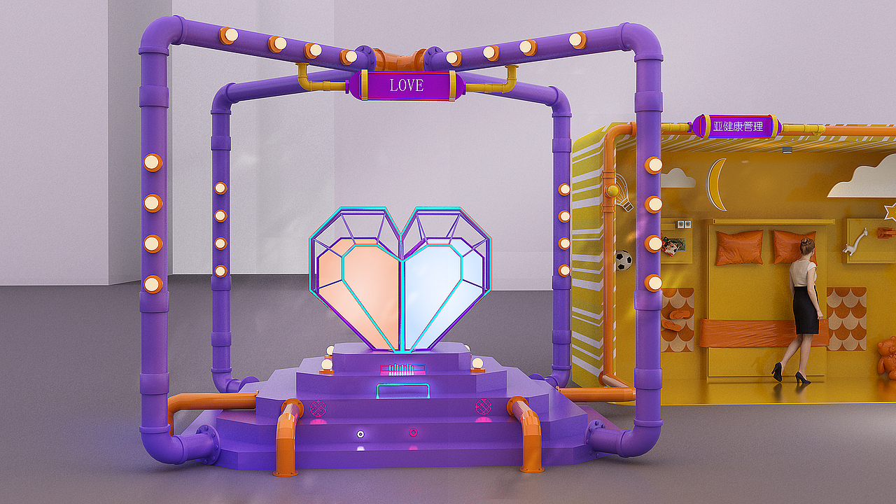 王一博X平安人寿 粉丝嘉年华（图ZMjgwMDU1MDA4） - 舞台美术 - 站酷设计师bj007here原创素材 - 站酷ZCOOL