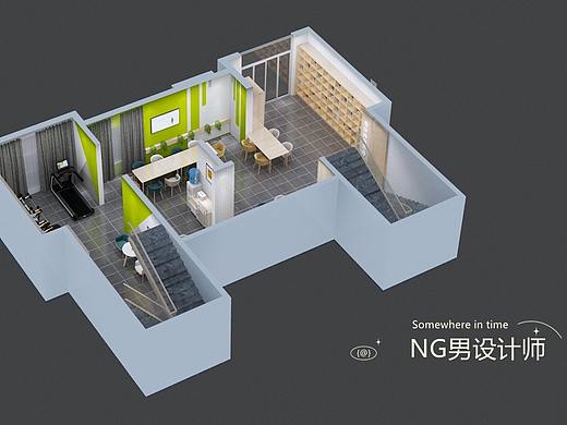 养老中心设计3D效果图