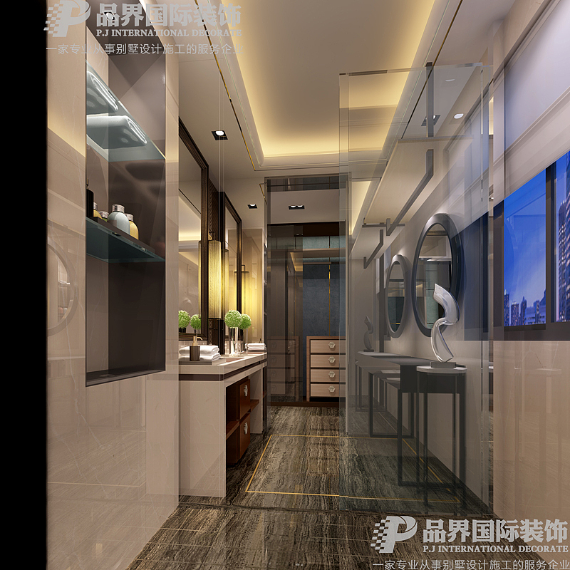 重庆凤凰湾别墅装修设计,北欧风格