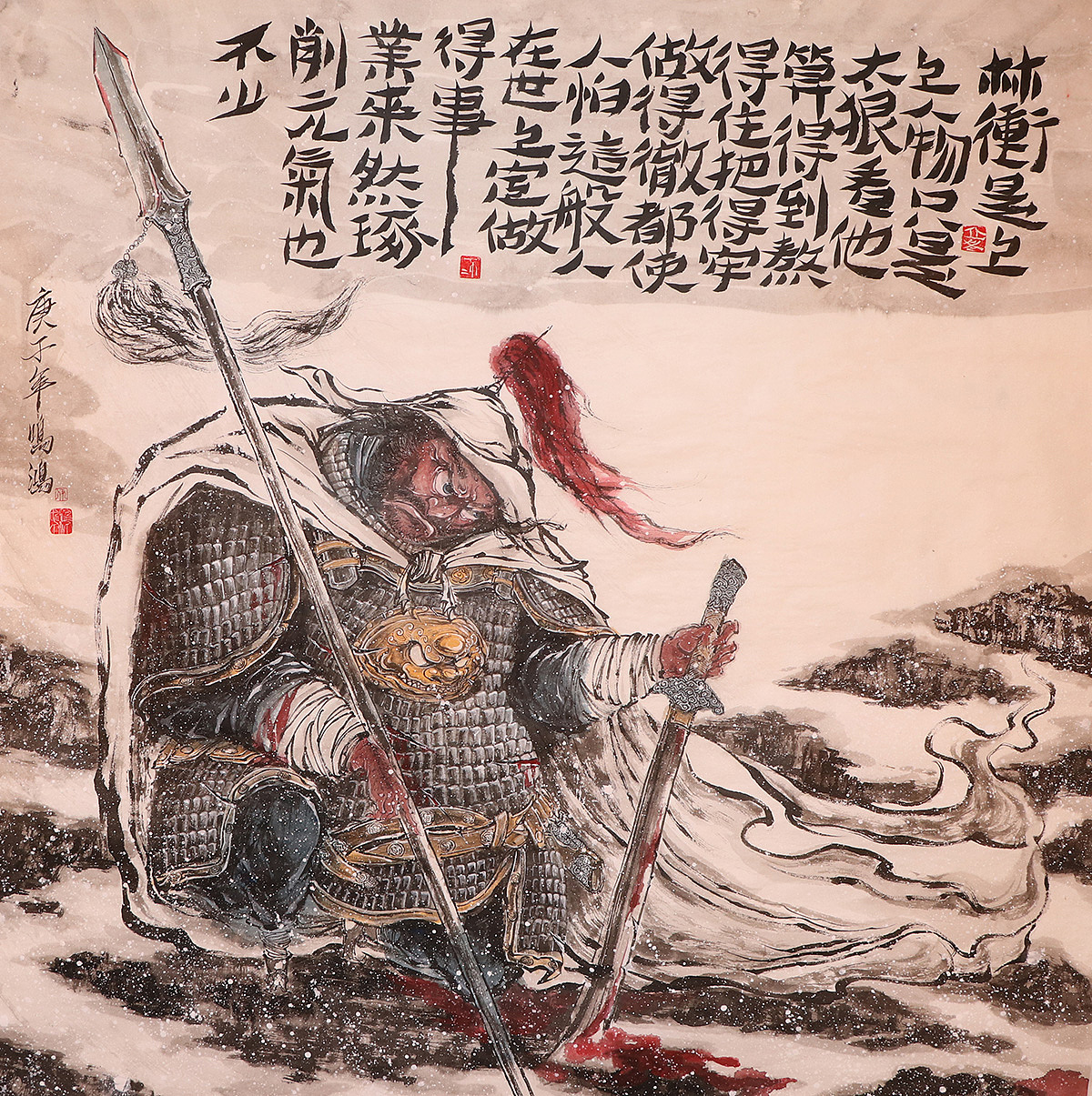 2020庚子年总结《三十六天罡》_尹鸣鸿-站酷zcool