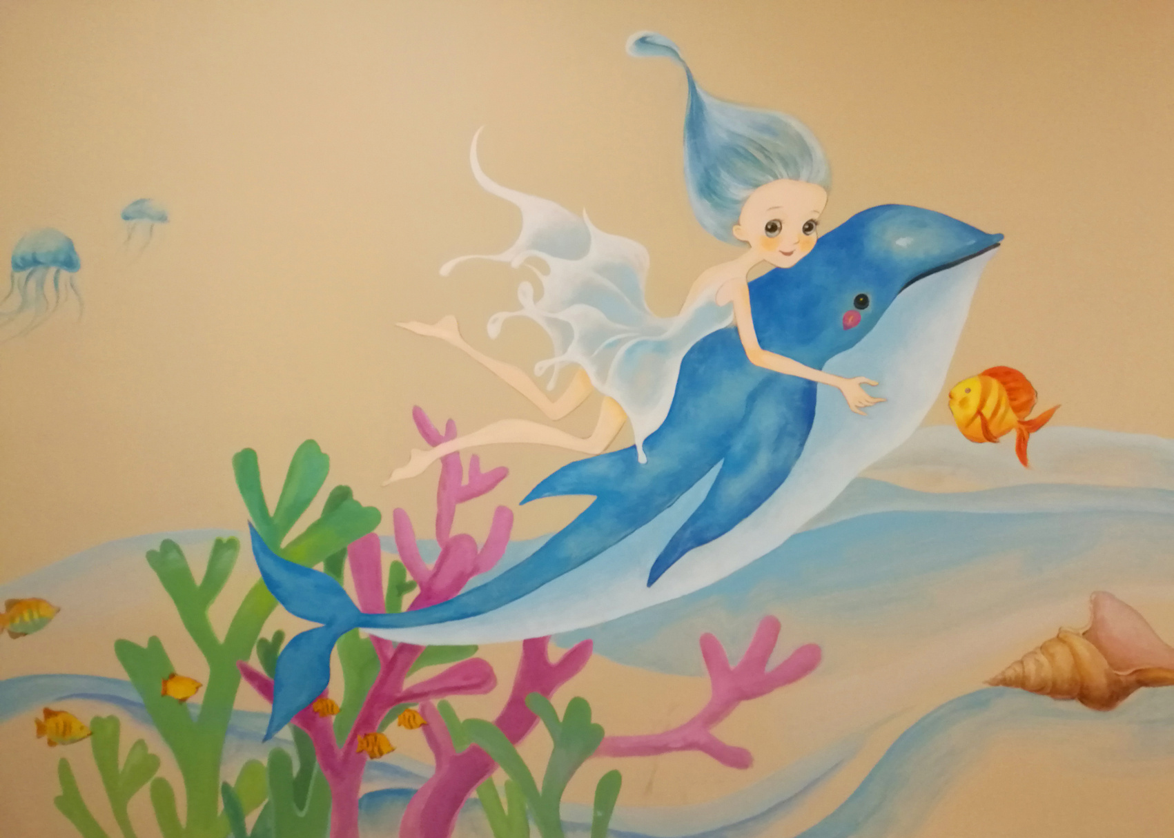 玛利亚儿童医院墙绘