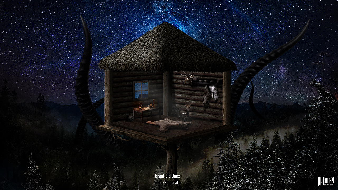 《旧日支配者的房间》（图ZNzExMzk3MDg=） - 其他平面 - 站酷设计师邪恶的橘子原创素材 - 站酷ZCOOL