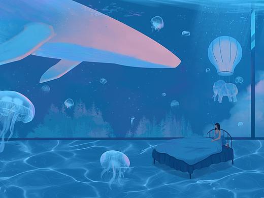 失眠的世界（個人主頁-ZNDQzNzIyMzY=） - 創(chuàng)作習(xí)作 - 站酷設(shè)計師迪仔Er原創(chuàng)素材 - 站酷ZCOOL