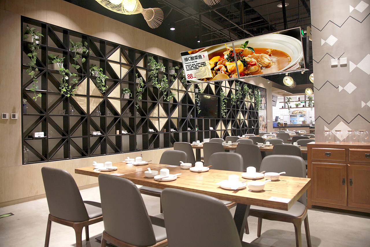 黔食营业店设计（图ZMjE1NTQwNzE2） - 家装设计 - 站酷设计师慢叔聊设计原创素材 - 站酷ZCOOL