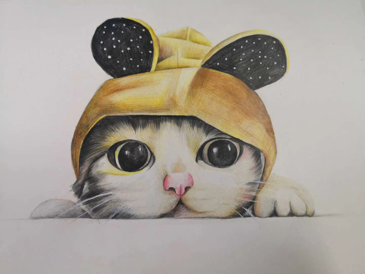 一只好奇貓（圖ZMjM2NTc3NDE2） - 繪畫 - 站酷設(shè)計師可小萌kiko原創(chuàng)素材 - 站酷ZCOOL