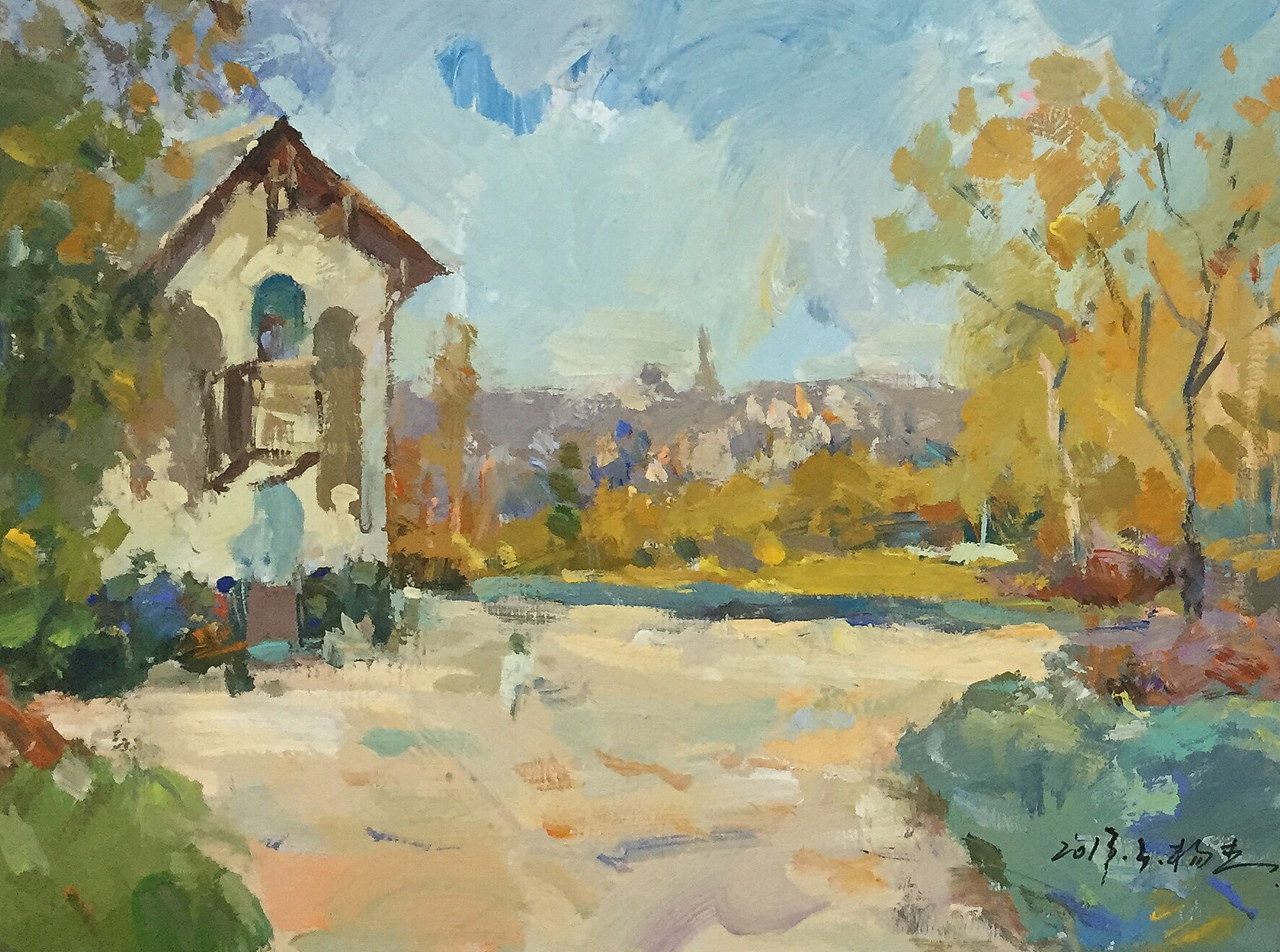 贵州华鹰美术培训学院杨杰色彩作品