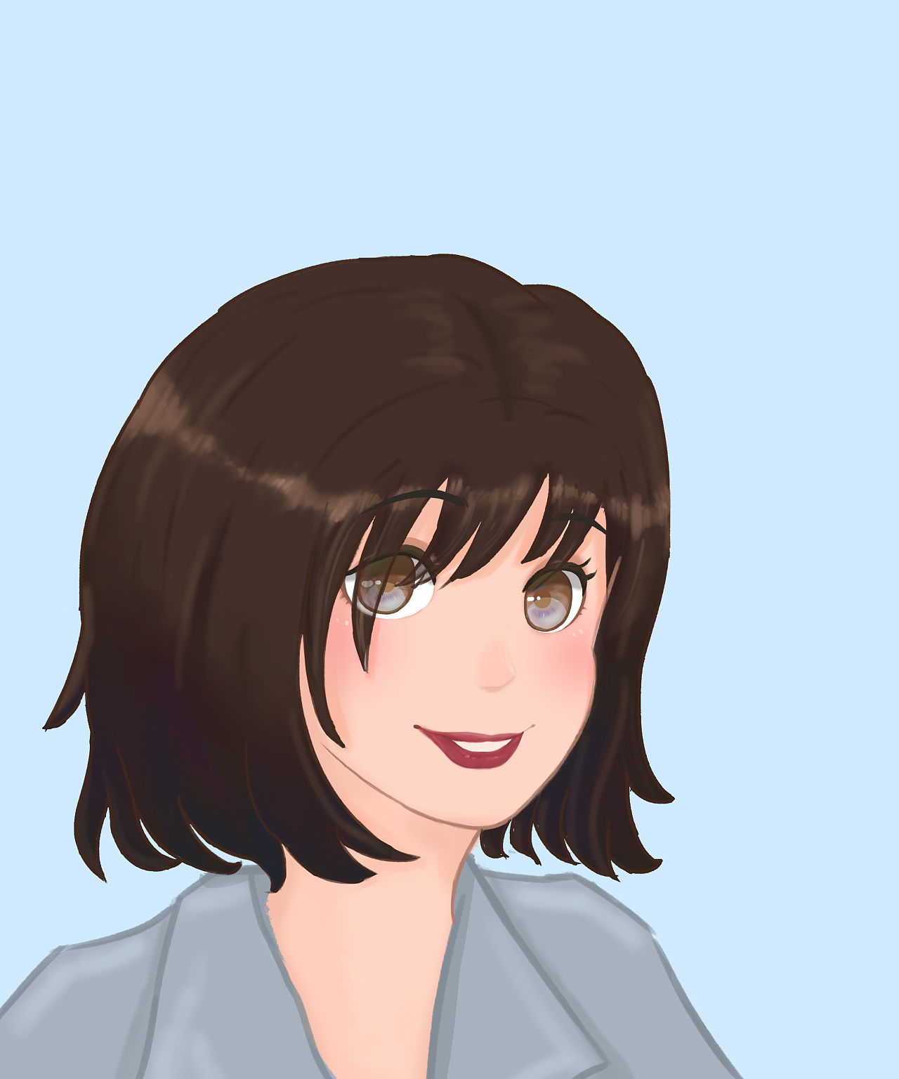 人像|插画|插画习作|化文 - 原创作品 - 站酷 (zcool)