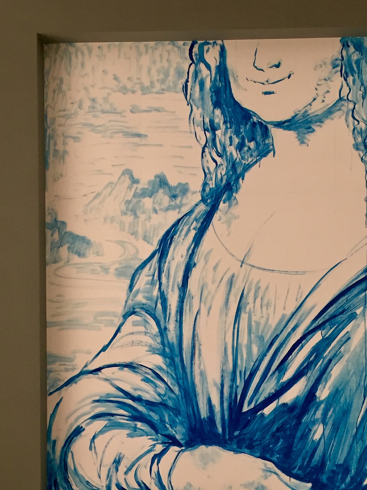 《夢里那麗莎》（圖ZMTMwMzA1MjEy） - 繪畫 - 站酷設計師馬良藝術原創(chuàng)素材 - 站酷ZCOOL