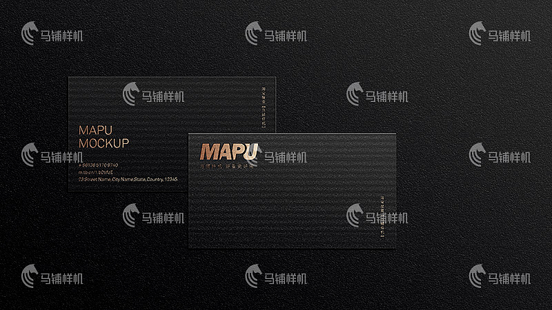 名片深色智能贴图样机模版vi设计提案展示效果psd素材（图ZMjE2MzMyMDg4） - 其他平面 - 站酷设计师马铺样机原创素材 - 站酷ZCOOL