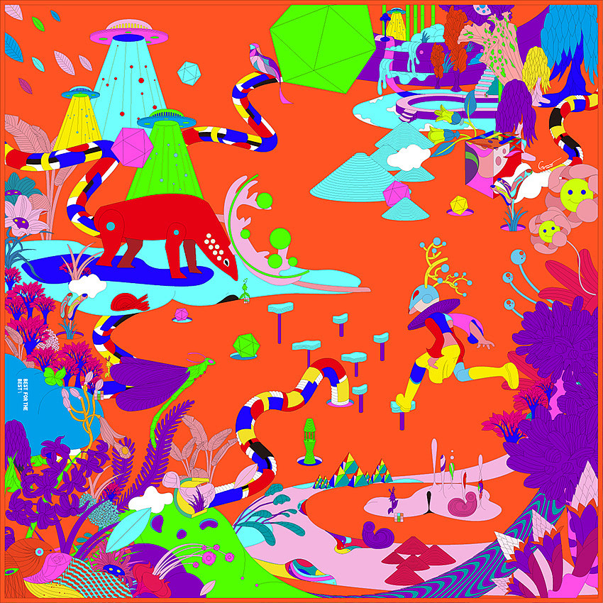 2018麓湖 交响梦 浔岭 插画（图ZMjQxMzA3NjMy） - 商业插画 - 站酷设计师巫师光原创素材 - 站酷ZCOOL