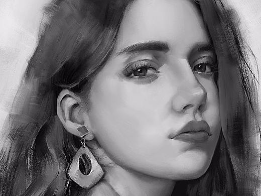 素描头像练习（个人主页-ZMjg1NDAyMjQ=） - 创作习作 - 站酷设计师小黄兔原创素材 - 站酷ZCOOL