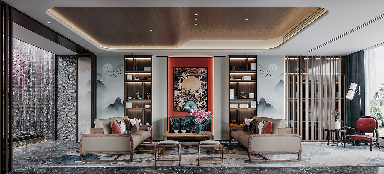 别墅（图ZMjQ5NTQ0NzA4） - 家装设计 - 站酷设计师广州大敏视觉表现原创素材 - 站酷ZCOOL