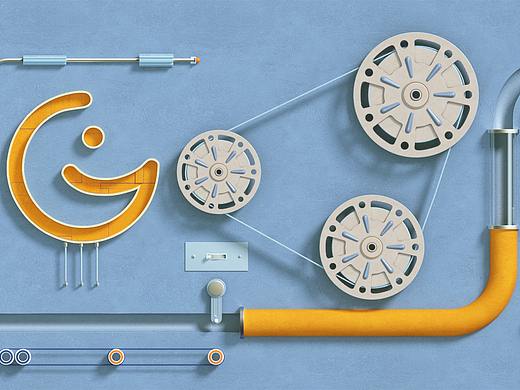 光芒影业LOGO动态演绎