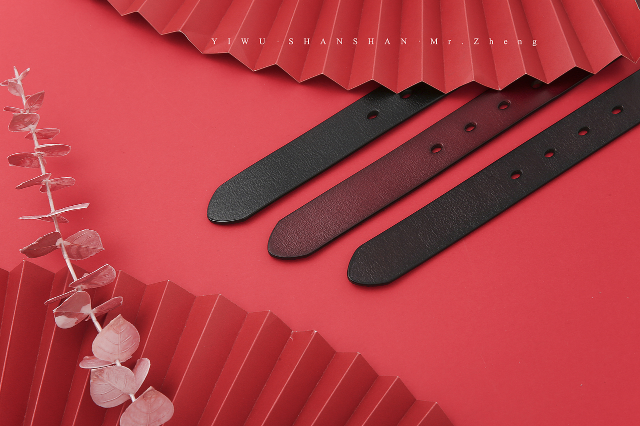 皮带 男、女款式 拍摄~