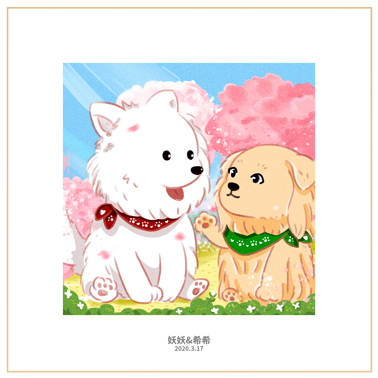 給朋友們畫的頭像（圖ZMjQ4NDE0MjAw） - 創(chuàng)作習(xí)作 - 站酷設(shè)計師島島子原創(chuàng)素材 - 站酷ZCOOL