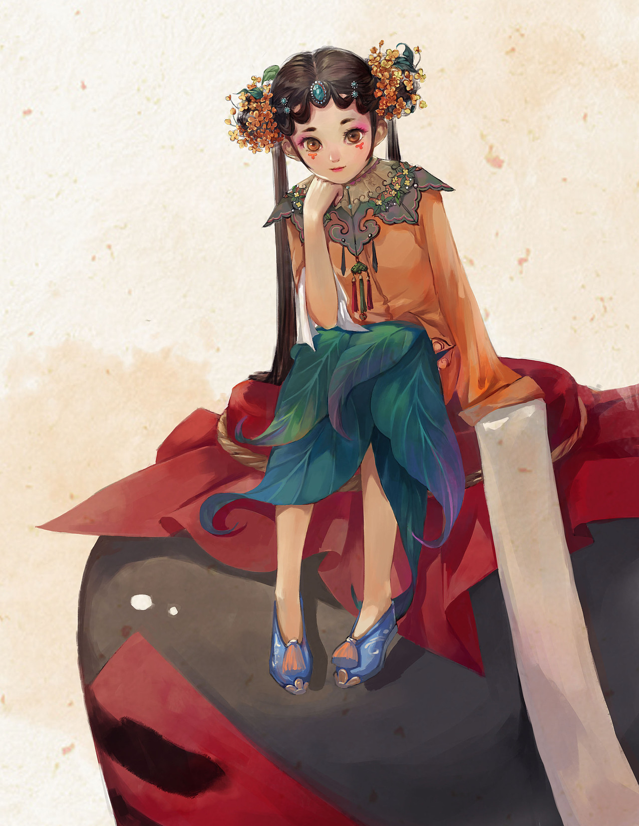 插画（图ZODk3MTkwMzI=） - 创作习作 - 站酷设计师无敌小神包原创素材 - 站酷ZCOOL