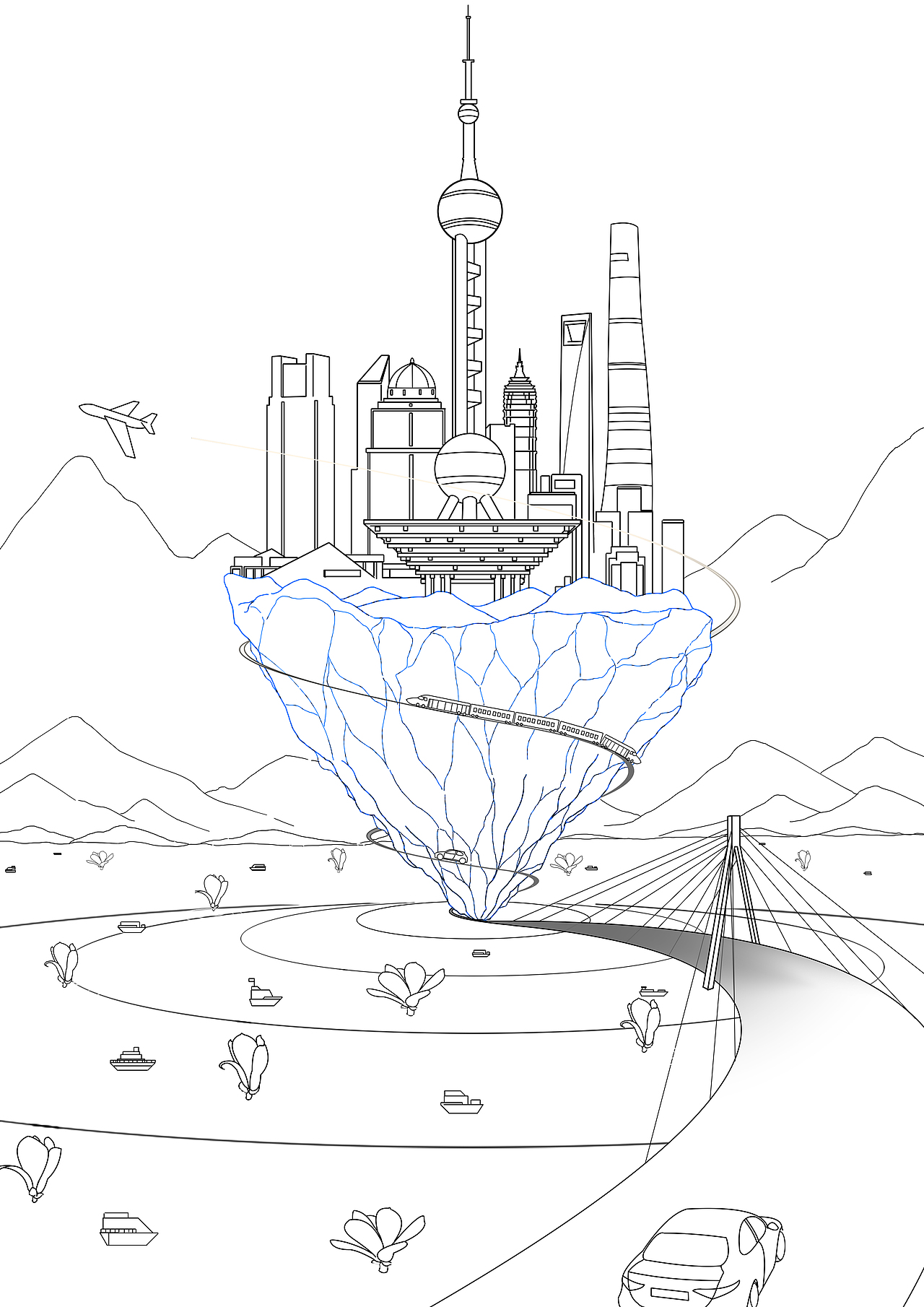 上海|插画|创作习作|画漫画的橘子_原创作品-站酷(zcool)