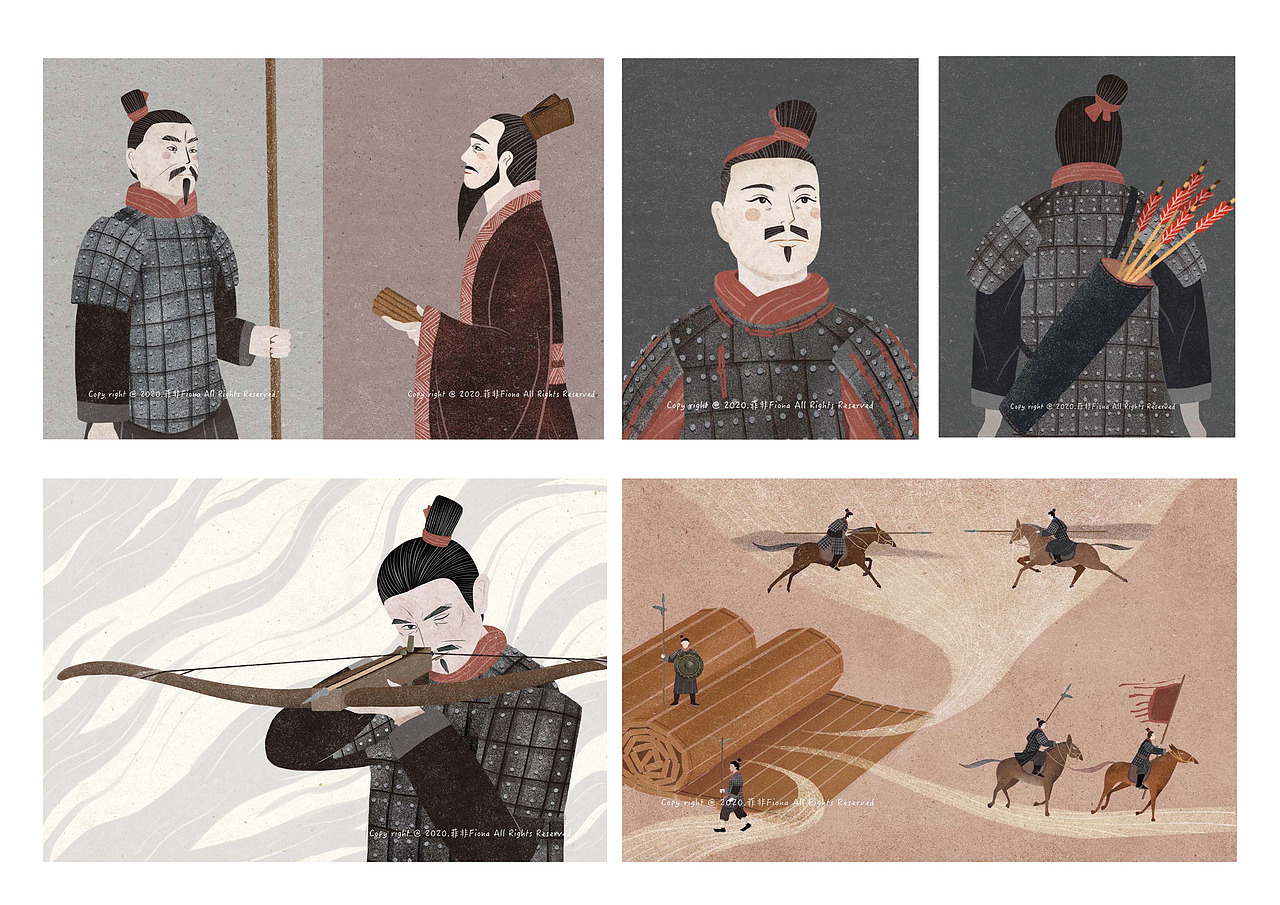 《汉字中国》绘本第二辑（图ZMjkzNTI5MDcy） - 商业插画 - 站酷设计师菲非Fiona原创素材 - 站酷ZCOOL