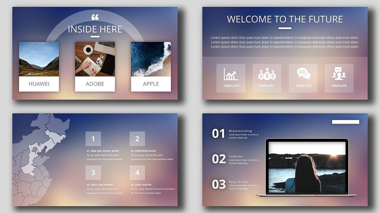 IOS多边形完美结合模板12（干净透彻，潮流霸气）（图ZOTk0Nzk2OTI=） - PPT/Keynote - 站酷设计师叶兵PPT原创素材 - 站酷ZCOOL