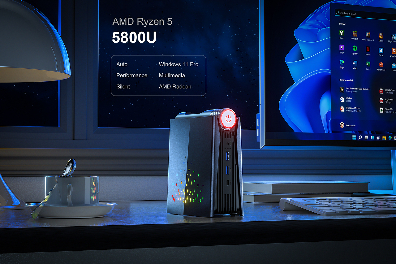 视觉三维渲染 —— 迷你电脑 / mini PC（图ZMzQzNjM0NTI0） - 场景 - 站酷设计师xiQiren原创素材 - 站酷ZCOOL