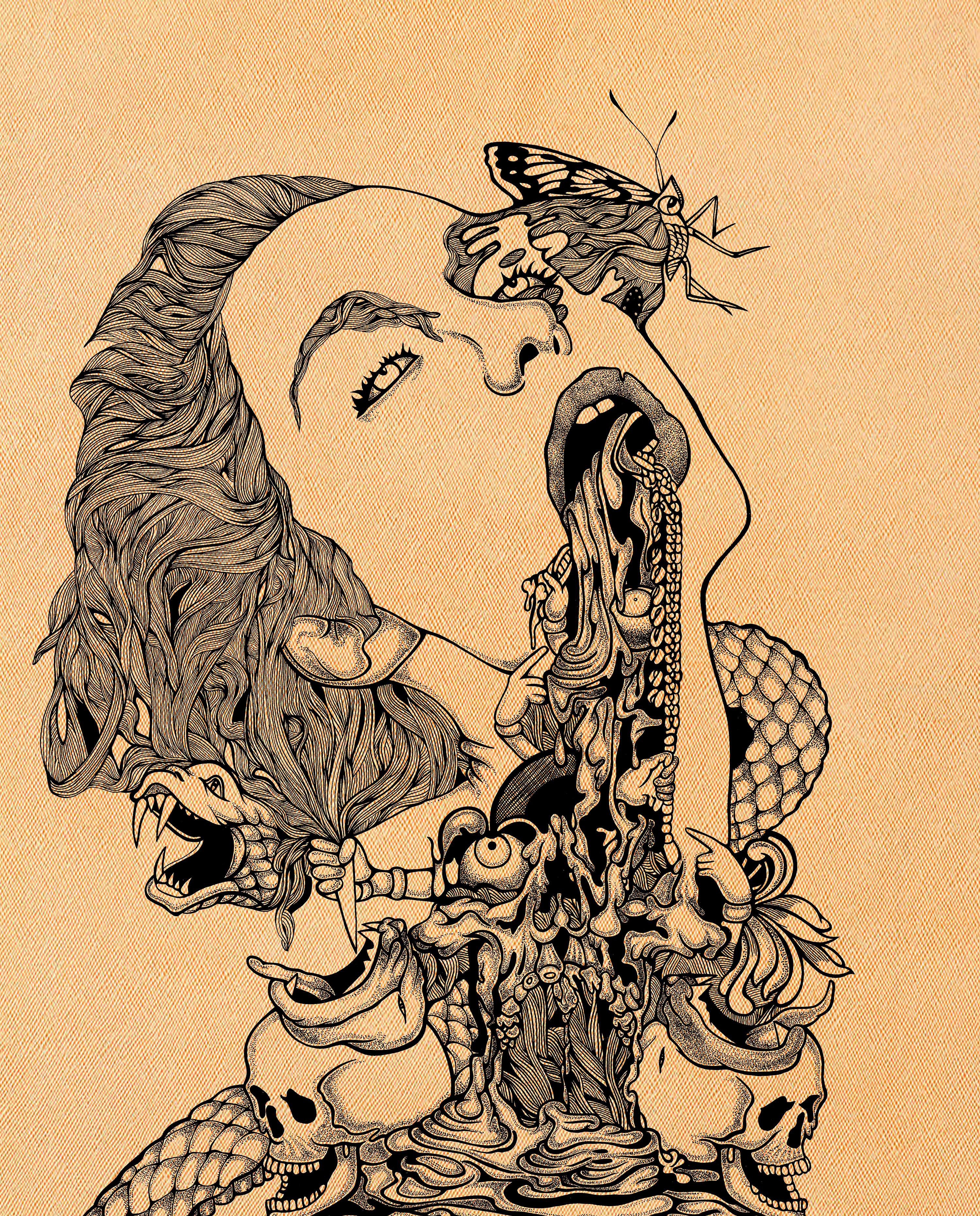 人性阴暗面|插画|概念设定|靓仔熊 - 原创作品 - 站酷 (zcool)