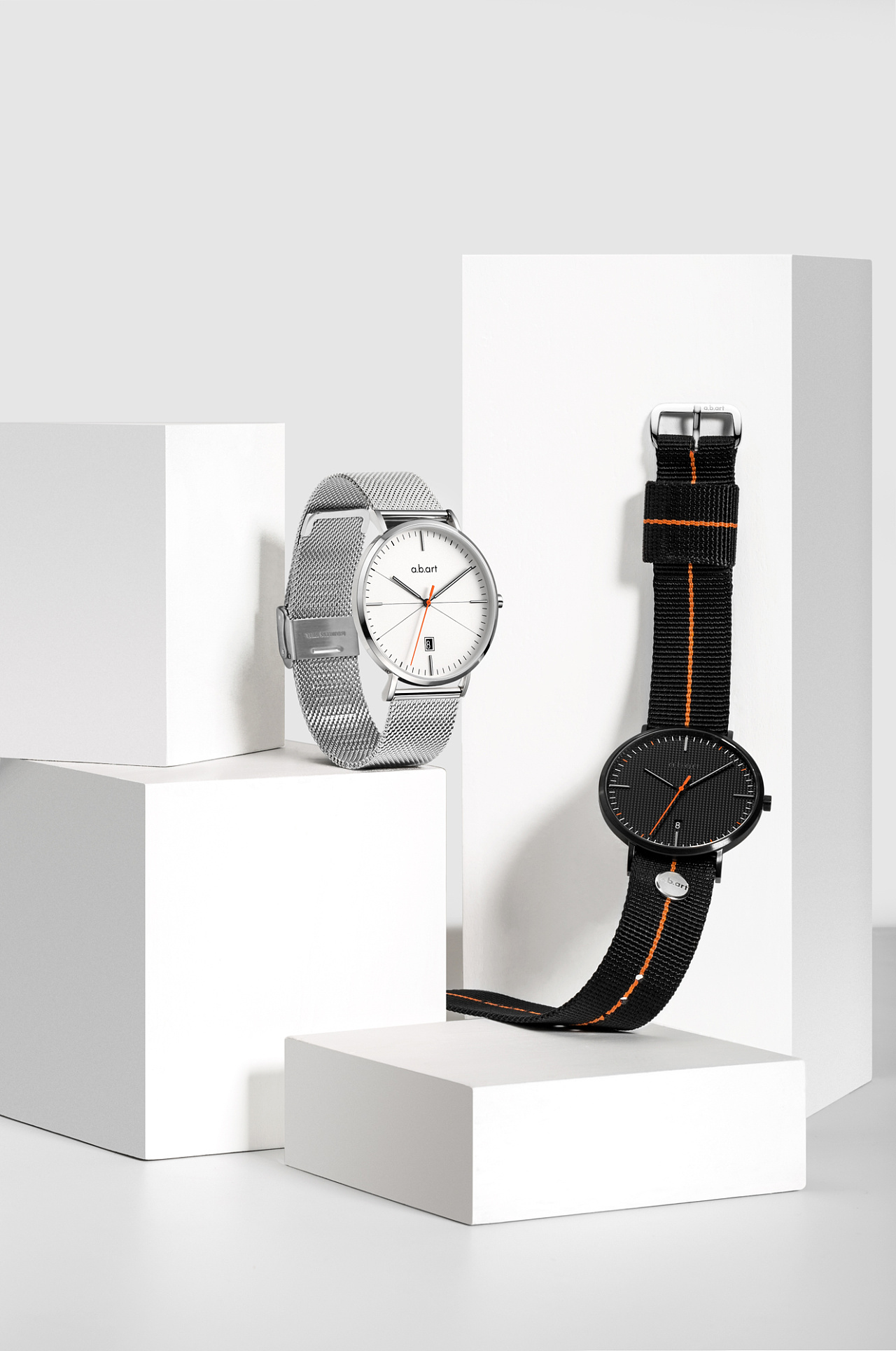 爱彼雅手表产品的一组线下灯箱海报拍摄