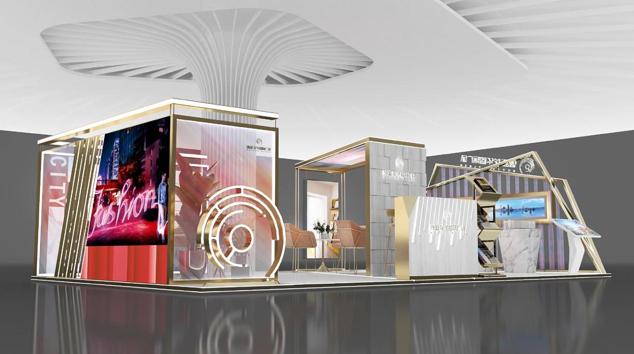 房地产城市展厅|三维|其他三维|静以琳听0720 - 原创作品 - 站酷