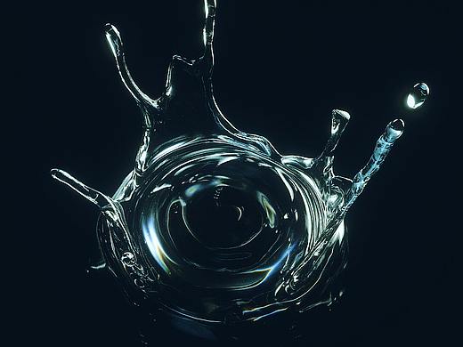 C4D+RF 流体破碎教程（一）