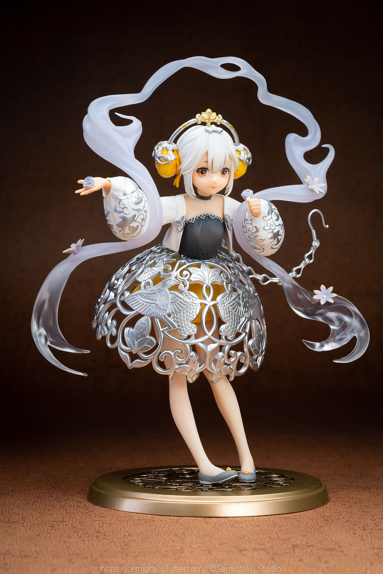 【手办摄影】Myethos 1/7「葡萄花鸟纹银香囊 」