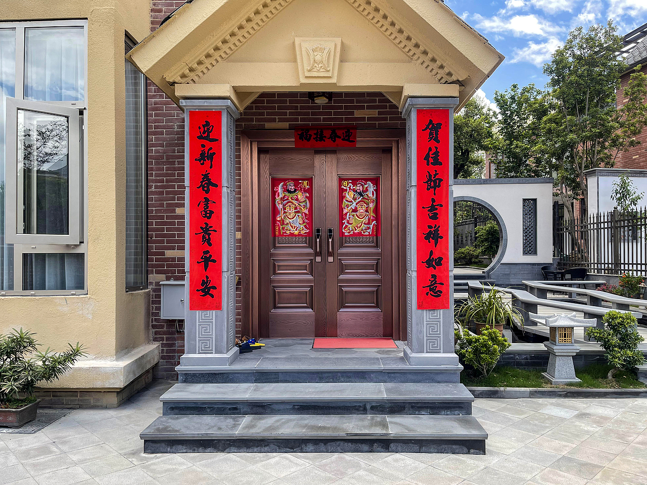 高黎贡中式庭院景观