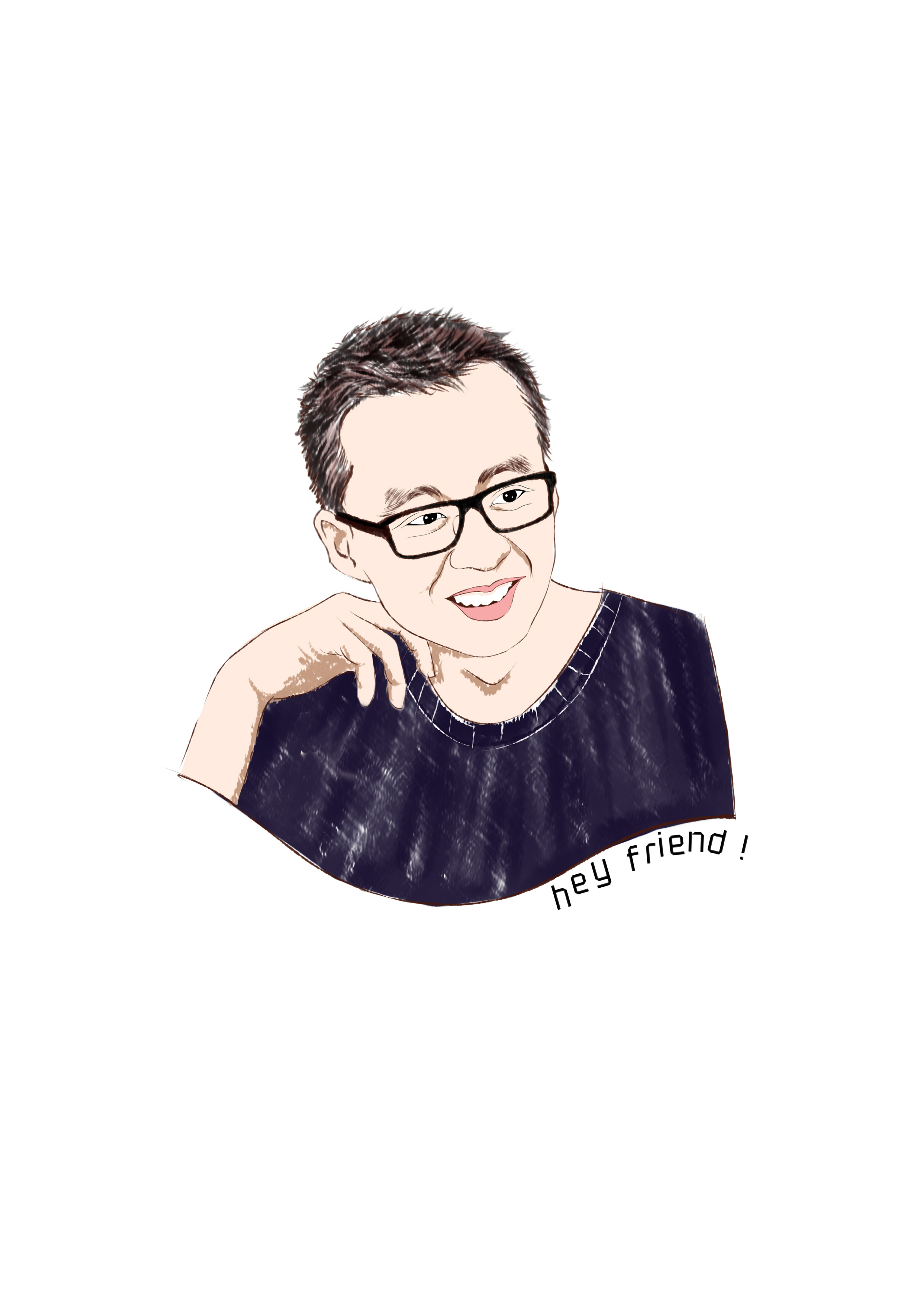 手绘头像/手绘肖像/手绘教程