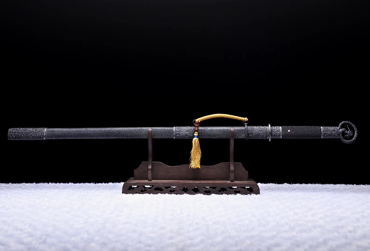 龙泉林记刀剑大夏龙雀环首刀