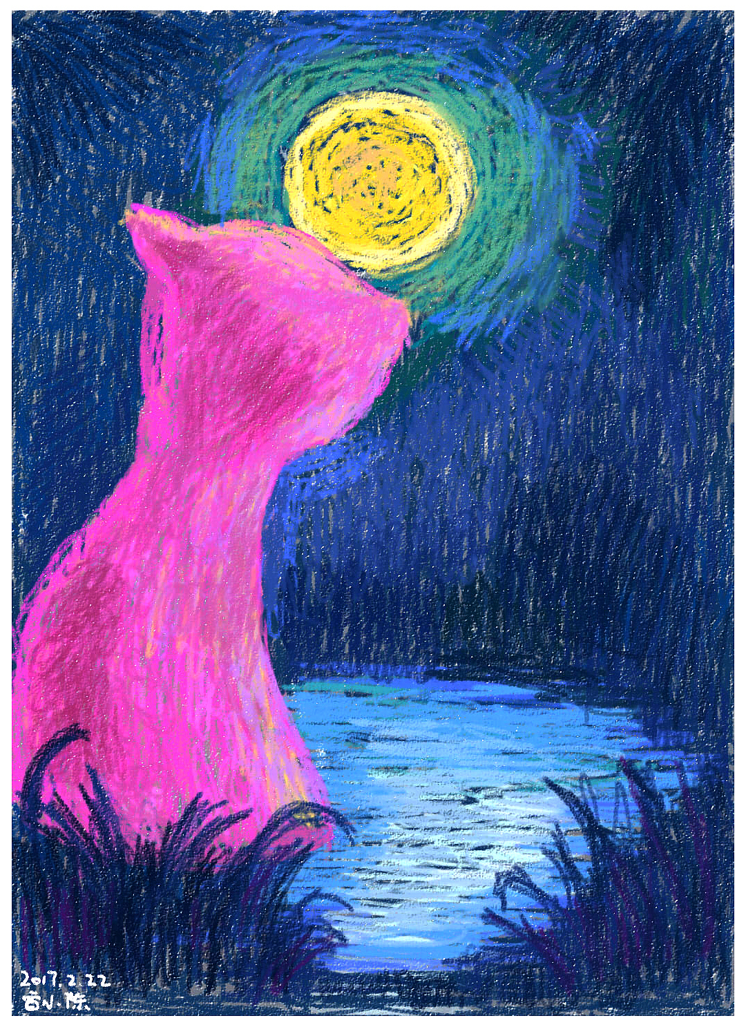 看了feii的画,忍不住也尝试尝试~