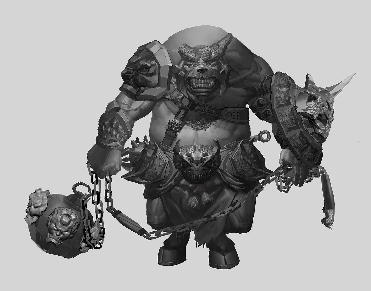 狗头人|插画|游戏原画|iknima_原创作品-站酷zcool